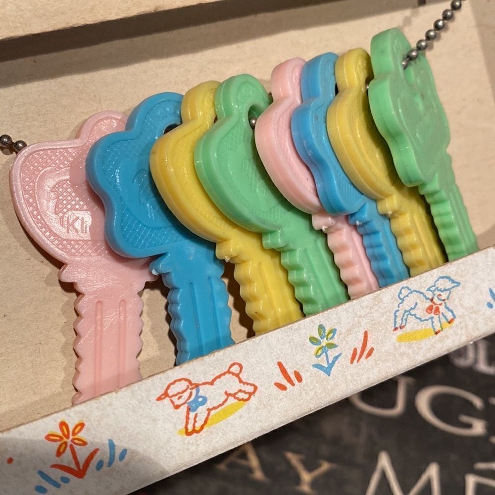 Klinkit Vintage Baby Teething Keys Sanitoy Decor - Picture 4 of 7